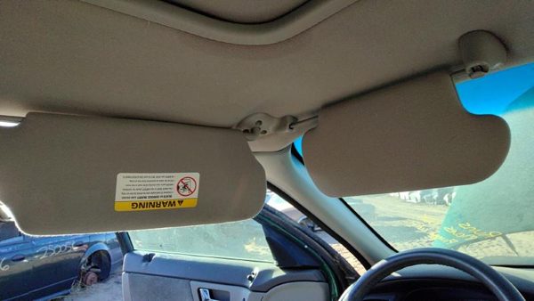 2000-2003 Ford Taurus Driver Left Sun Visor Oem Gray 1F1z5404105fab — photo 5