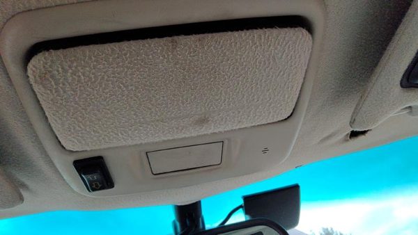 01 Cadillac Eldorado Center Overhead Console Dome Light Map Lamp Cubby Shale 155 — photo 4