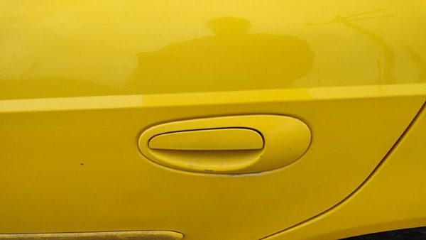 2000-2005 Dodge Neon Driver Left Rear Outside Door Handle Oem Back Yellow — photo 2