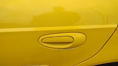 2000-2005 Dodge Neon Driver Left Rear Outside Door Handle Oem Back Yellow