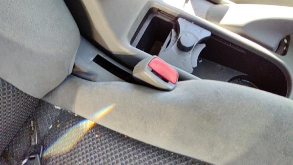 07-10 Nissan Sentra Passenger Right Front Seat Belt Buckle Receiver Oem Black W — photo 3