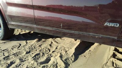 11-15 Sorento Passenger Right Lower Rocker Panel Moulding Side Skirt Dark Cherry