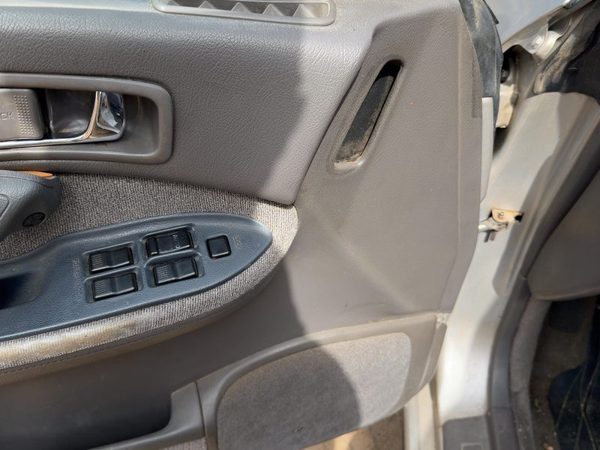 90-94 Subaru Legacy Driver Left Front Door Trim Panel With Master Switch Gray — photo 8