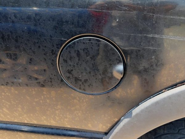 2002-2008 Dodge Ram 1500 Fuel Tank Door With Hinge Gas Lid Oem Filler Black Px8 — photo 3