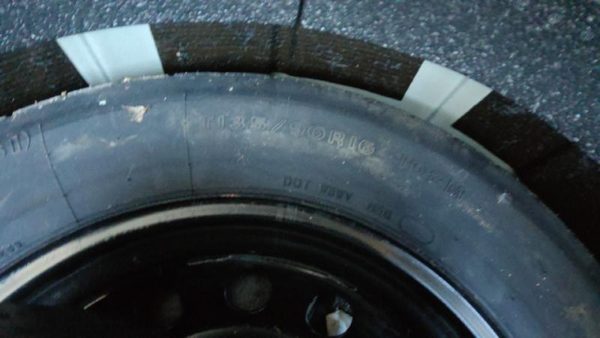 2009-2021 Vw Passat 16 Compact Spare Mini Donut Wheel Tire Oem 561601027B03c — photo 1