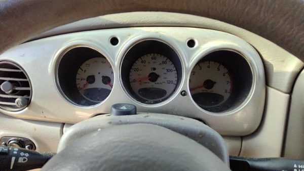 2001-2005 Chrysler Pt Cruiser Trim Bezel Around Speedometer Dash Surround Panel — photo 4