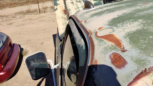 1976 Silverado C10 Driver Left Chrome Drip Rail Moulding Oem — photo 3