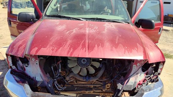 2003 Ford F250 Sd Pickup Hood Maroon — photo 1