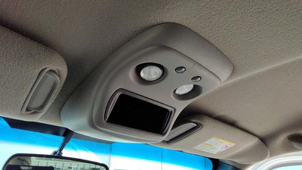 00-02 2500 Hd Center Overhead Console Dome Light Map Lamp Cubby Graphite 12D — photo 2