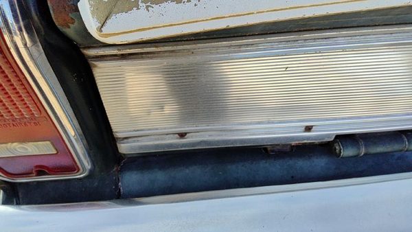 1984-1991 Jeep Grand Wagoneer Rear Tail Gate Trim Finish Panel Oem — photo 5