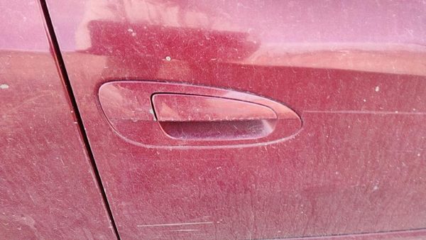 2002-2006 Nissan Altima Passenger Right Front Outside Door Handle Oem Red A15 — photo 3