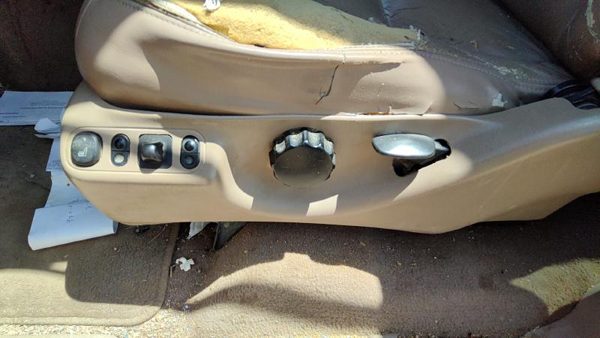 1998 Lincoln Navigator Driver Left Side Power Seat Switch With Trim Panel Tan Kx — photo 5