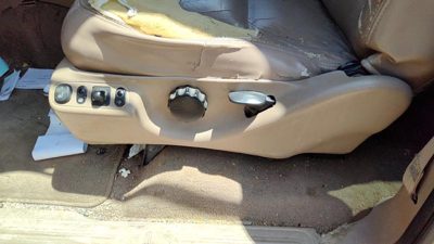 1998 Lincoln Navigator Driver Left Side Power Seat Switch With Trim Panel Tan Kx