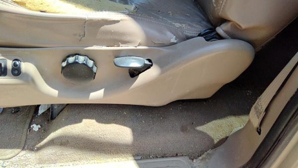 1998 Lincoln Navigator Driver Left Side Power Seat Switch With Trim Panel Tan Kx — photo 2