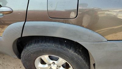 2005-2006 Mazda Tribute Driver Left Rear Wheel Flare Moulding Oem Back