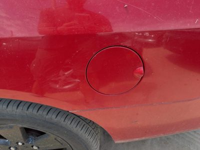 06-16 Impala Fuel Tank Door With Hinge Gas Lid Oem Filler Precision Red 27U