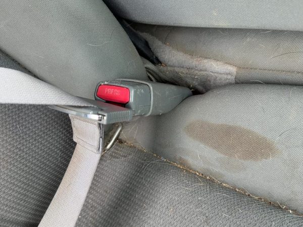 05-11 Dodge Dakota Passenger Right Front Seat Belt Buckle Receiver Oem Gray P9D5 — photo 4