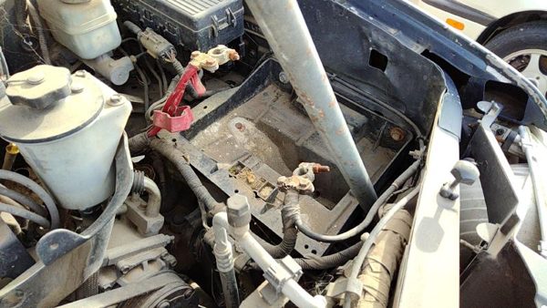 2002-2010 Ford Explorer Complete Battery Box Mount Tray With Hold Down Oem 4.0L — photo 2