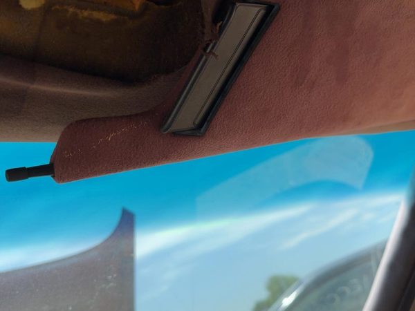 1986 Buick Park Ave Passenger Right Sun Visor Oem Red — photo 4