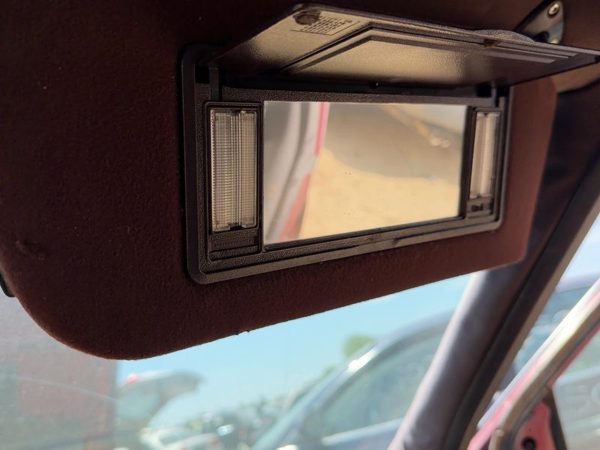 1986 Buick Park Ave Passenger Right Sun Visor Oem Red — photo 8