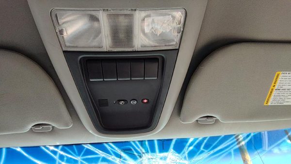 05-09 Uplander Center Overhead Console Oem Dome Light Map Lamp Cubby Gray 17B — photo 4