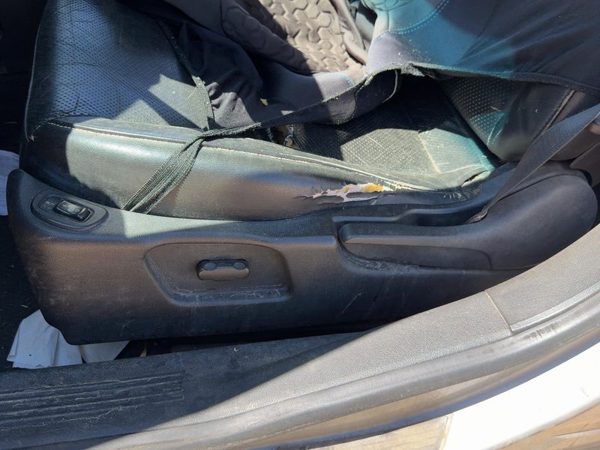 2005 Pontiac G6 Driver Left Side Power Seat Switch With Trim Panel Oem Ebony 192 — photo 2