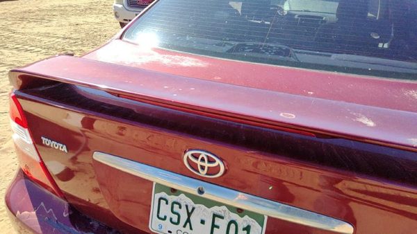 2002-2006 Toyota Camry Rear Spoiler Back Wing Oem Salsa Red 3Q3 7608533091 — photo 4