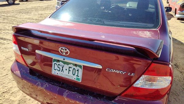 2002-2006 Toyota Camry Rear Spoiler Back Wing Oem Salsa Red 3Q3 7608533091 — photo 2