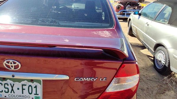 2002-2006 Toyota Camry Rear Spoiler Back Wing Oem Salsa Red 3Q3 7608533091 — photo 3