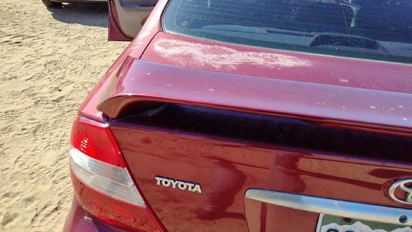 2002-2006 Toyota Camry Rear Spoiler Back Wing Oem Salsa Red 3Q3 7608533091 — photo 6