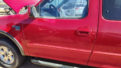 2003 Ford F-150 Front Door LH Red E4