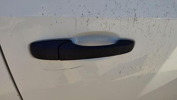08-09 Dodge Grand Caravan Passenger Right Front Outside Door Handle White Pw1 — photo 4