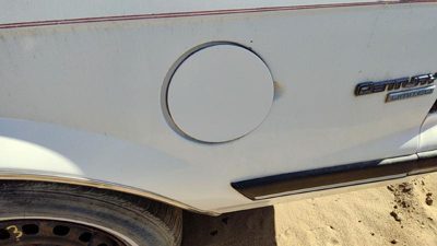 82-96 Buick Century Fuel Tank Door With Hinge Gas Lid Oem Filler White