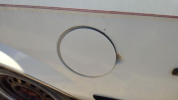 82-96 Buick Century Fuel Tank Door With Hinge Gas Lid Oem Filler White — photo 4