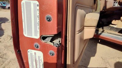 1985 Pontiac Sunbird Driver Left Door Latch With Rods/Cables Oem