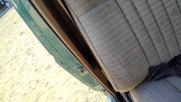 1988 Ford F150 Passenger Right Front Seat Belt Retractor OEM Shoulder Tan — photo 3