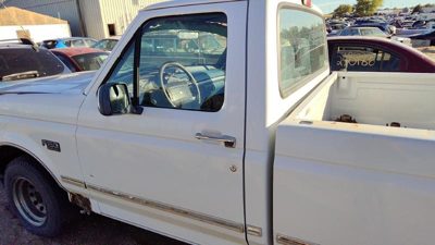 1995 Ford F150 Front Door LH White