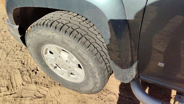 04-12 Gmc Canyon Driver Left Front Wheel Flare Moulding Fender Stealth Gray 46U — photo 7