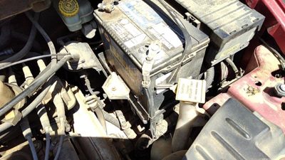 06-07 Town Country Complete Battery Box Mount Tray With Hold Down Oem 3.8L