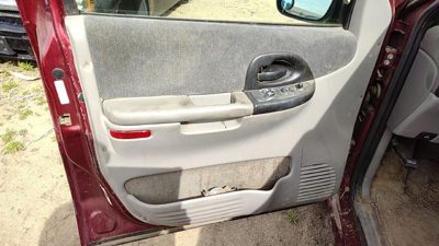 01-02 Venture Driver Left Front Door Trim Panel With Master Switch Gray 14D
