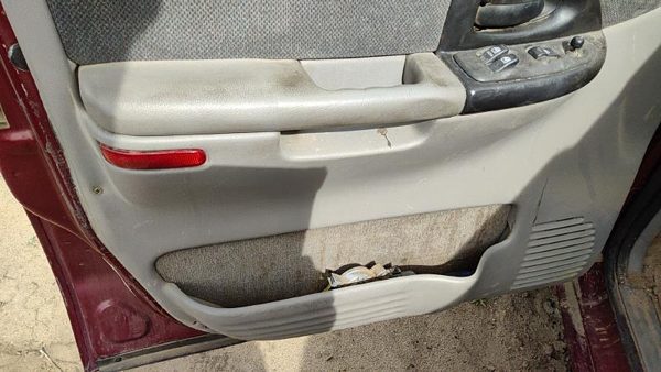 01-02 Venture Driver Left Front Door Trim Panel With Master Switch Gray 14D — photo 7