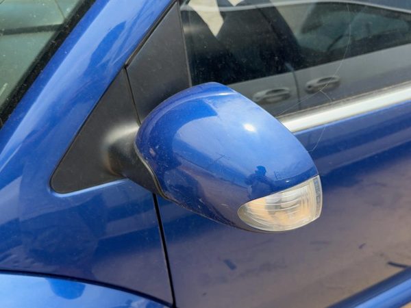 03-09 Vw Beetle Convertible Driver Left Power Side Mirror Door Mounted Oem Blue — photo 1