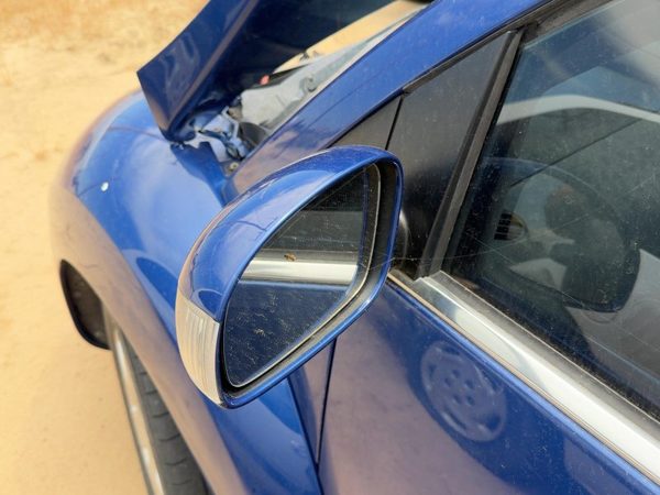 03-09 Vw Beetle Convertible Driver Left Power Side Mirror Door Mounted Oem Blue — photo 5