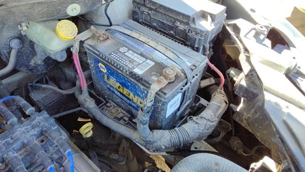 2008 Dodge Grand Caravan Complete Battery Box Mount Tray With Hold Down Oem 3.3L — photo 3