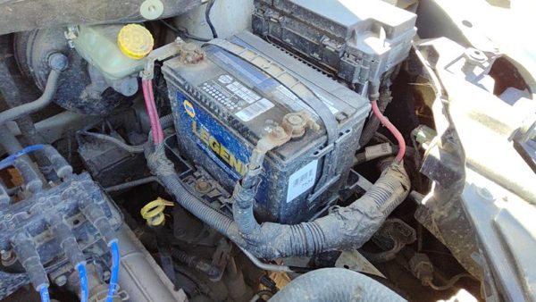 2008 Dodge Grand Caravan Complete Battery Box Mount Tray With Hold Down Oem 3.3L — photo 2