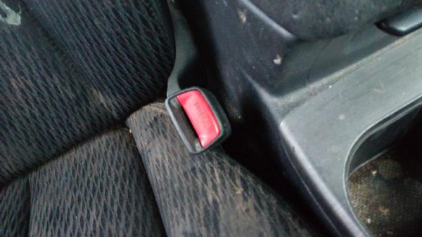 10-14 Legacy Outback Passenger Right Front Seat Belt Buckle Receiver Obc Black — photo 3