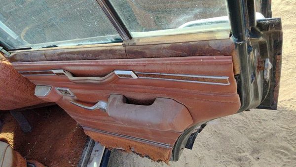 1984 Jeep Grand Wagoneer Passenger Right Rear Door Trim Panel With Switches Back — photo 5
