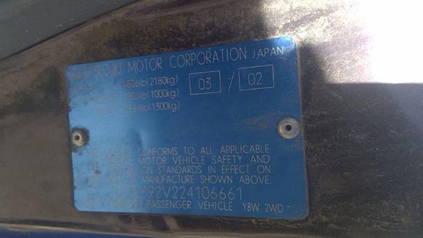 2002 Suzuki Grand Vitara — vehicle photo 5