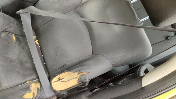 2002-2005 Dodge Neon Driver Left Front Seat Belt Retractor Oem Shoulder Gray — photo 4