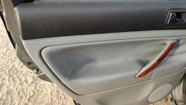 2001-2004 Vw Passat Driver Left Rear Door Trim Panel With Switches Back Gray — photo 2